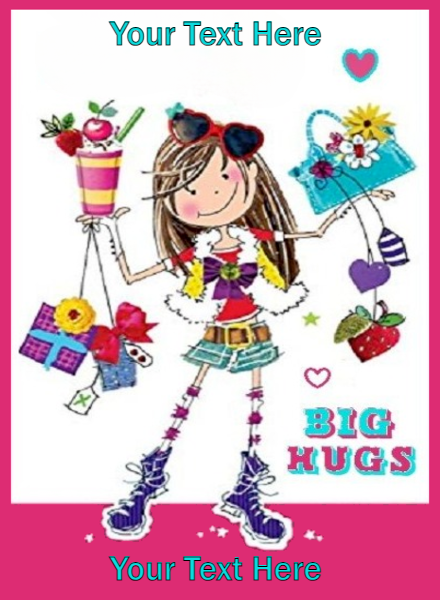 free personalized Greeting card