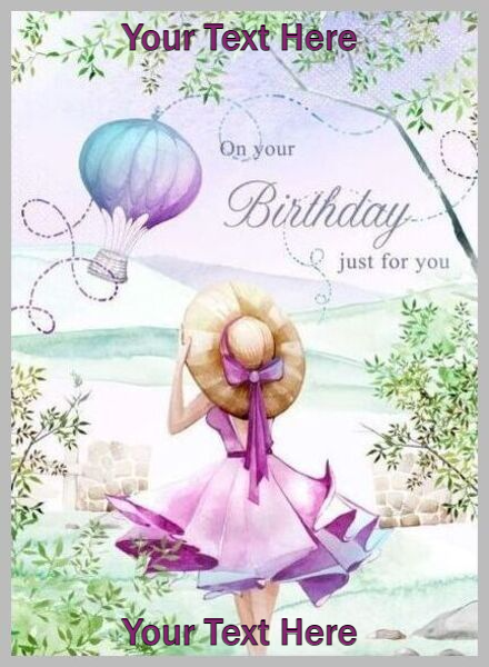 free personalized Greeting card